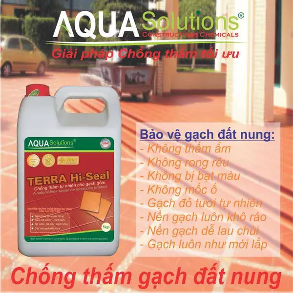 Chống thấm gạch đất nung TERRA Hi-Seal – Loại bình 5kg