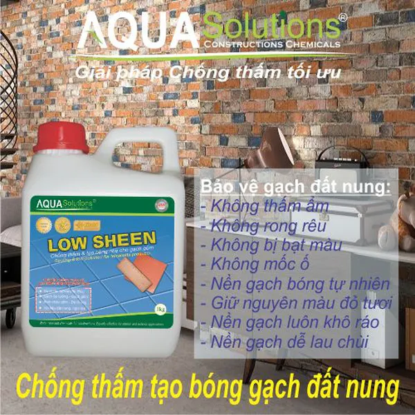 Chống thấm tạo bóng nhẹ LOW SHEEN – Loại bình 1kg