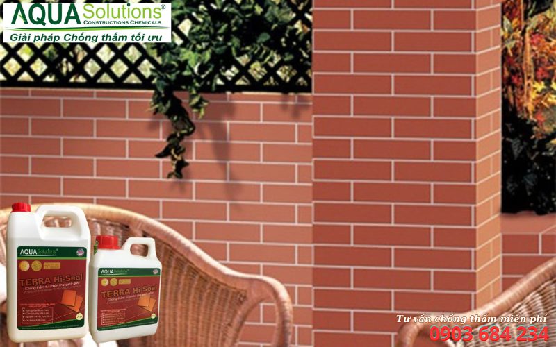 Chống thấm gạch đất đỏ Chống thấm gạch đất đỏ