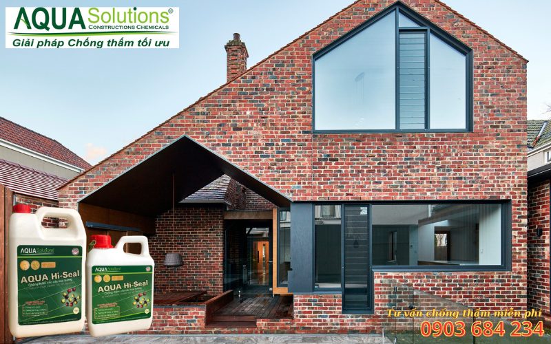 Giải pháp chống thấm tường xây gạch hiệu quả nhất hiện nay Giải pháp chống thấm tường xây gạch hiệu quả nhất hiện nay