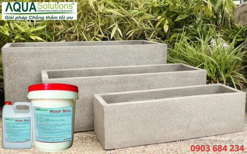 Chống thấm chậu xi măng xuất khẩu tránh nứt vỡ Chống thấm chậu xi măng xuất khẩu tránh nứt vỡ