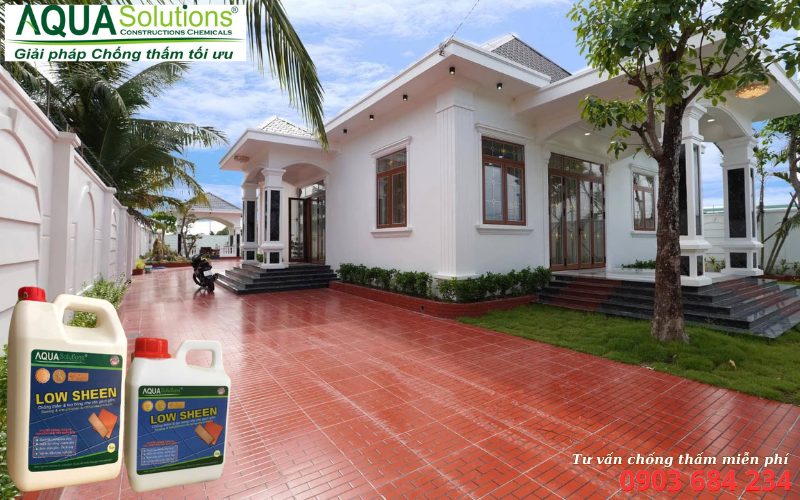 Vì sao cần chống thấm tạo bóng gạch tàu Vì sao cần chống thấm tạo bóng gạch tàu