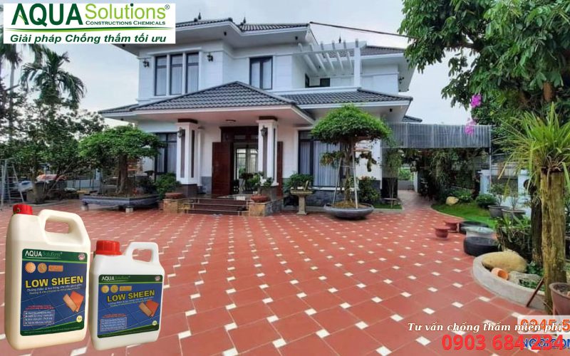 Giải pháp chống thấm tạo bóng gạch tàu hiệu quả Giải pháp chống thấm tạo bóng gạch tàu hiệu quả