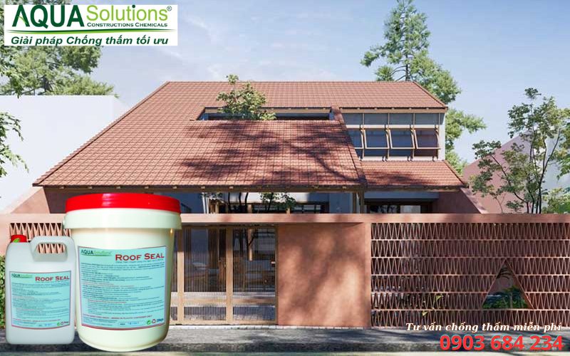 Chống thấm mái ngói đỏ ROOFSeal Chống thấm mái ngói đỏ ROOFSeal
