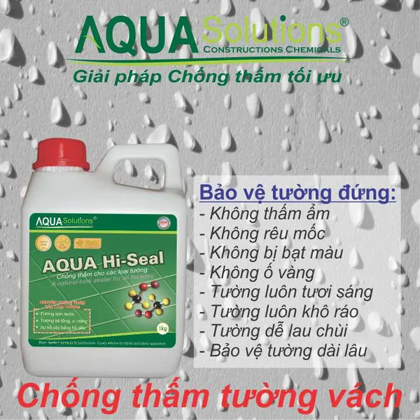 Chống thấm tường AQUA Hi-Seal - 1Kg