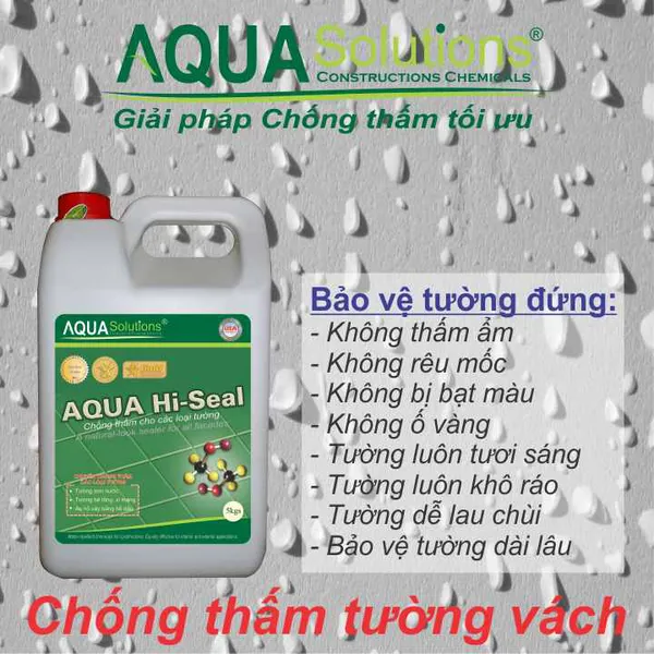 Chống thấm tường AQUA Hi-Seal - 5Kg
