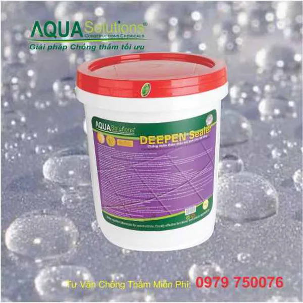 Chống thấm thuận và ngược cho sàn và tường DEEPEN Sealer - 25Kg