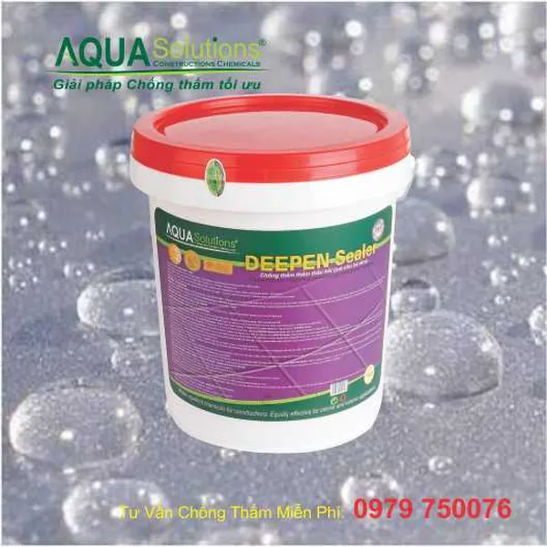 Chống thấm thuận và ngược cho sàn và tường DEEPEN Sealer - 6Kg