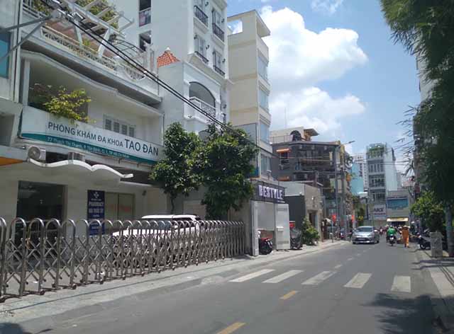 Bán nhà đường Thạch Thị Thanh phường Tân Định quận 1