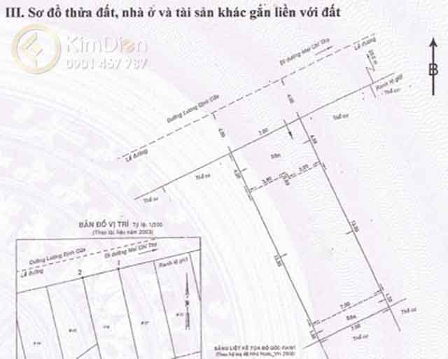 bán đất mặt tiền đường lương định của quận 2