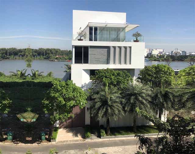 bán biệt thự thảo điền căn mặt sông khu compound kim sơn