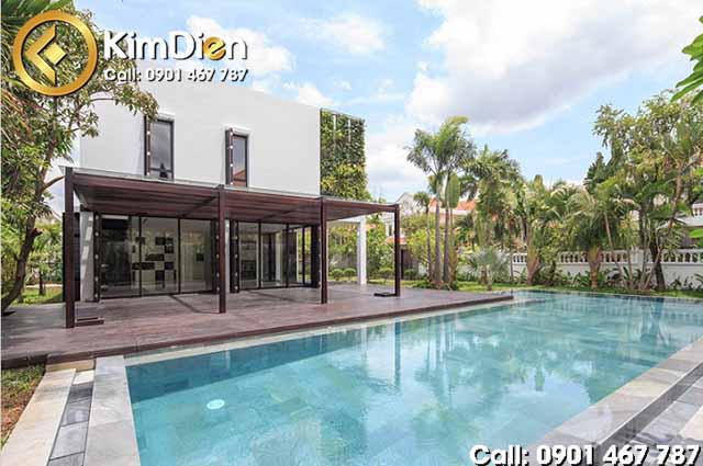 bán biệt thự thảo điền thiết kế hiện đại