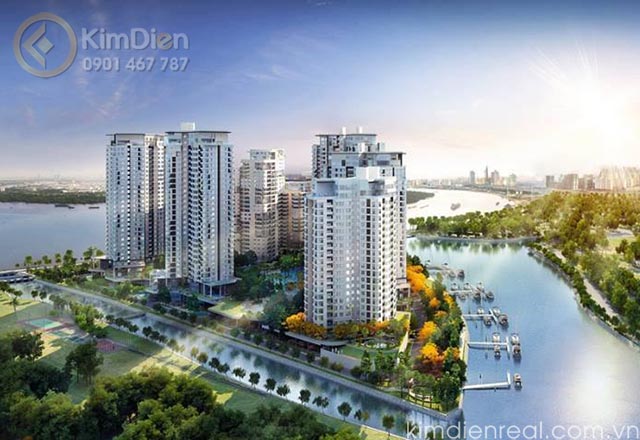 bán căn hộ duplex đảo kim cương