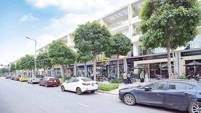 bán nhà phố thương mại sala