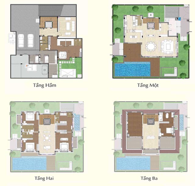 ban biet thu 321m2 khu do thi sala tp thu duc