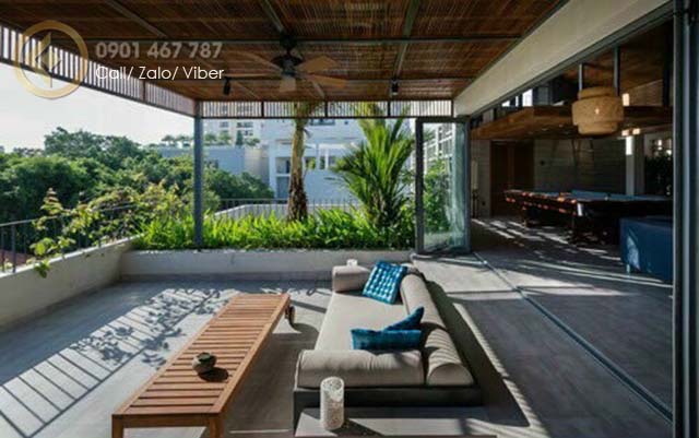 ban biet thu dep thao dien thiet ke hien dai khong gia mo