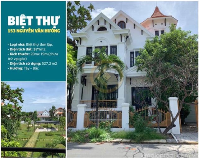 ban biet thu huong tay bac goc 3 mat tien thao dien