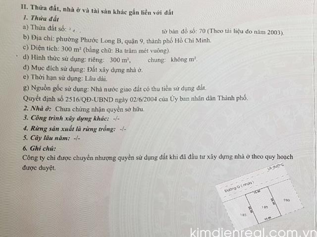 ban dat biet thu khu dan cu gia hoa quan 9