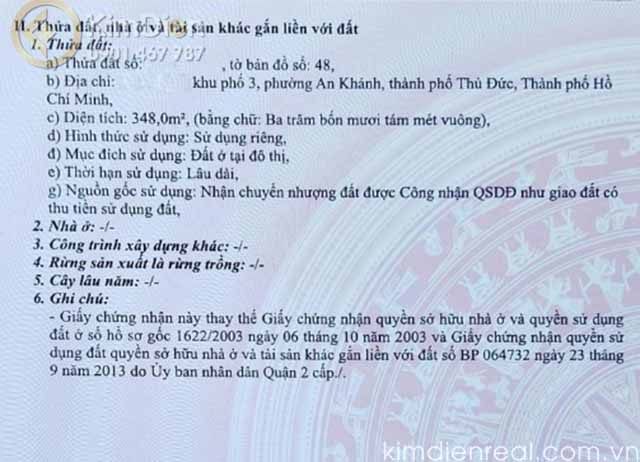 ban dat duong luu dinh le quan 2