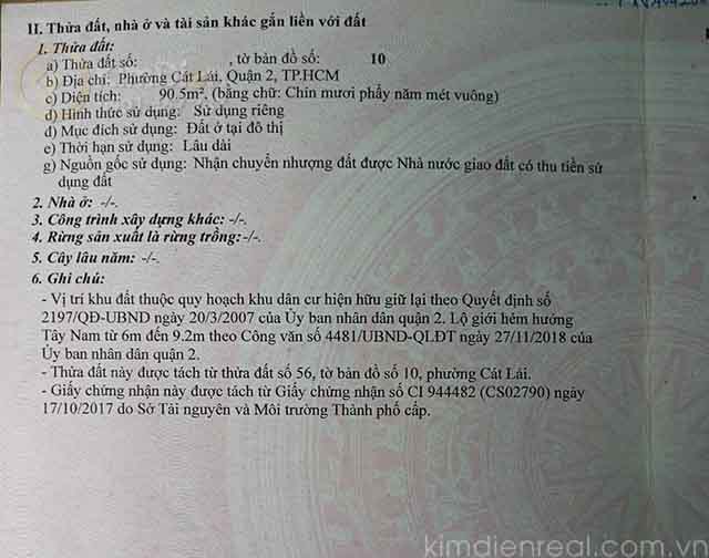 ban dat duong so 10 phuong cat lai