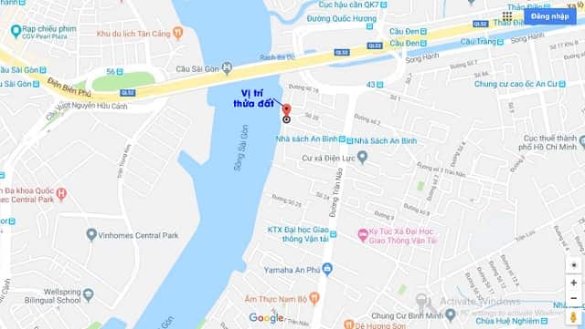 ban dat mat song duong tran nao quan 2