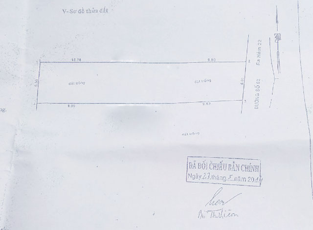 ban dat thao dien quan 2 gia ban