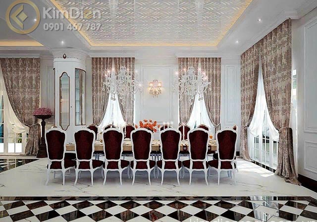 ban villa thiet ke phong cach chau au phuong thao dien