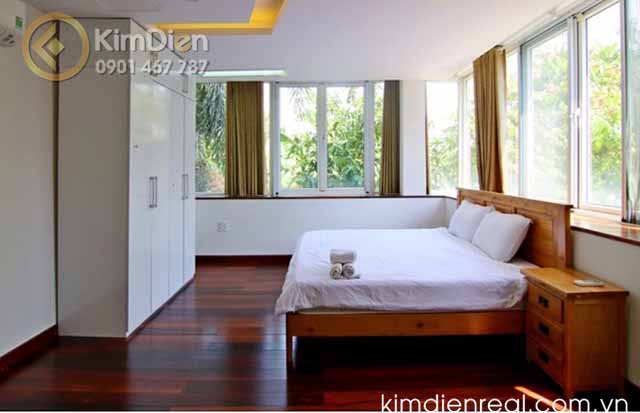 biệt thự thảo điền hồ bơi sân vườn