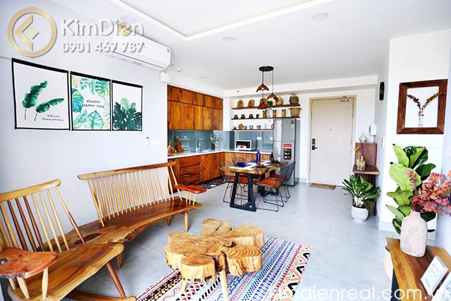 cho thuê căn hộ 2 phòng ngủ palm heights