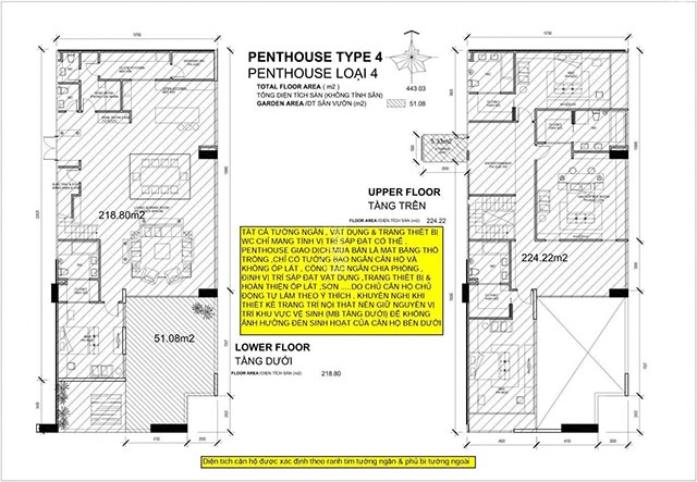 cho thuê căn hộ penthouse thảo điền pearl