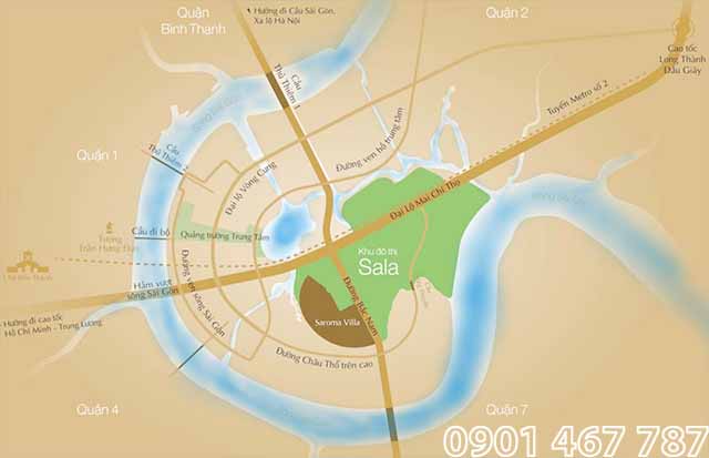 khu đô thị sala quận 2