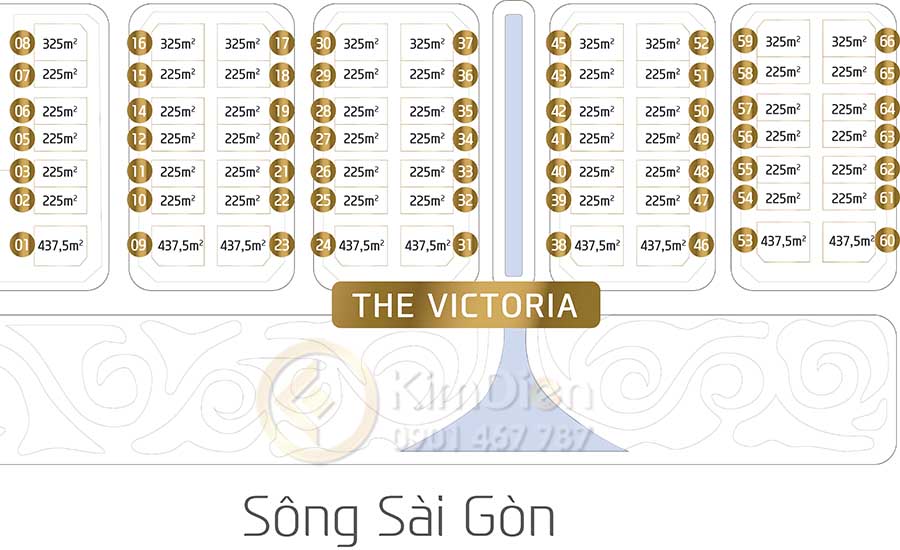 mat bang khu biet thu vinhomes ba son quan 1