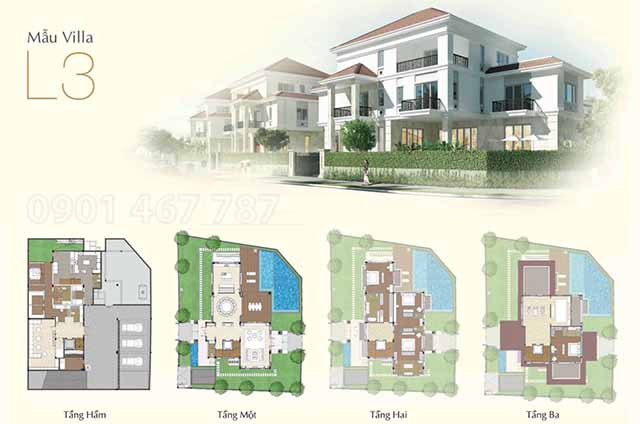 thiet ke biet thu sala