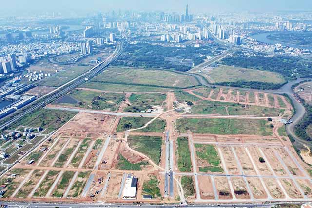 tien do thi cong du an the global city