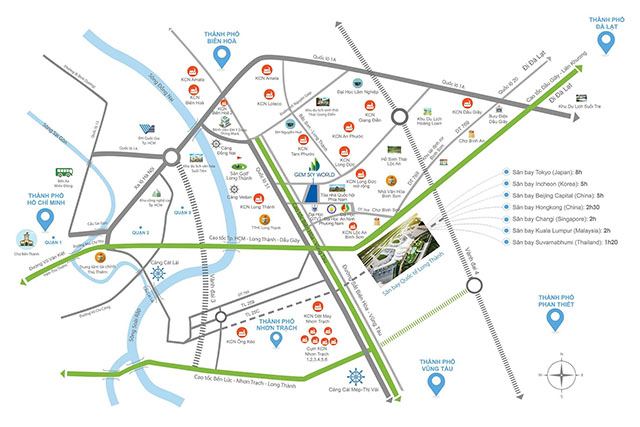 vị trí gem sky world