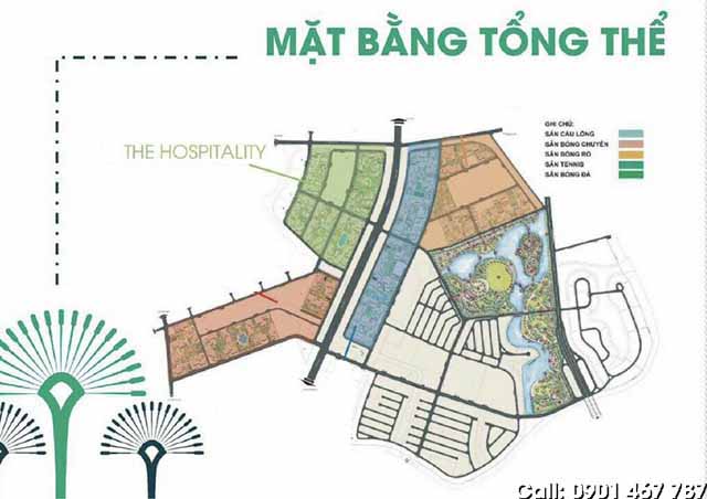 vị trí khu hospitality vinhomes grand park