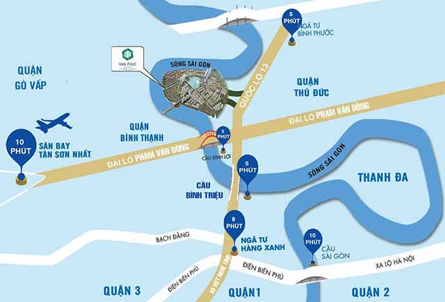 vi tri du an van phuc city