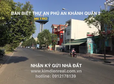 BÁN BIỆT THỰ MẶT TIỀN SONG HÀNH AN PHÚ AN KHÁNH QUẬN 2