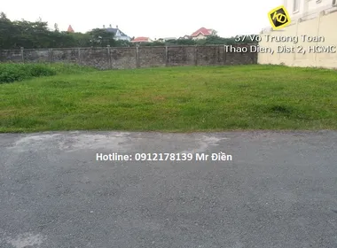 Bán đất Thảo Điền Quận 2