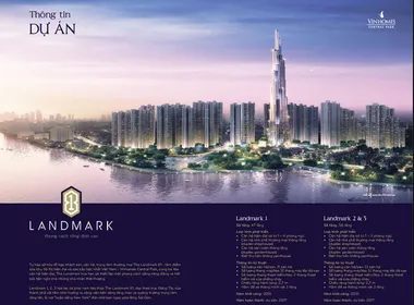 Giá bán LandMark Tower 81 tầng Vinhomes Central Park