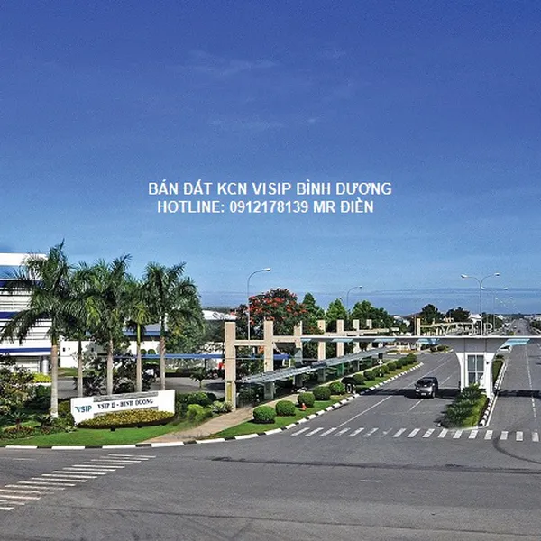 BÁN ĐẤT KHU CÔNG NGHIỆP VISIP BÌNH DƯƠNG