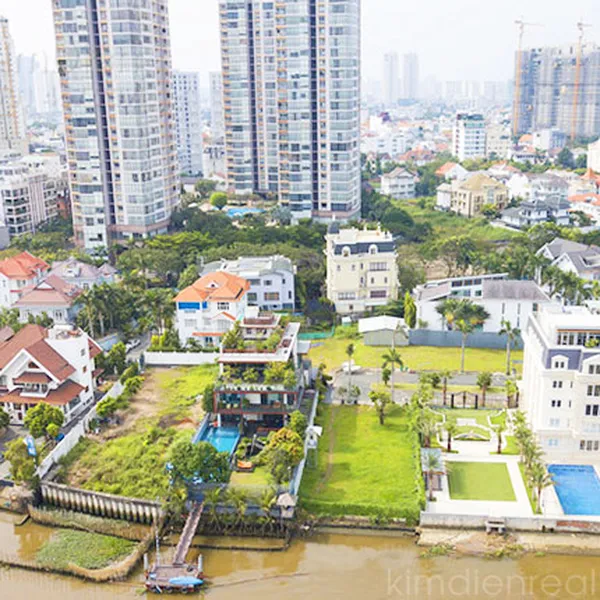 Bán Biệt Thự Trong Khu Có Bảo Vệ 24/7 Thảo Điền - Biệt Thự View Sông Sài Gòn