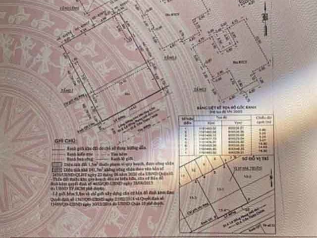 Bán Biệt Thự 280m2 Phường 12 Quận 10