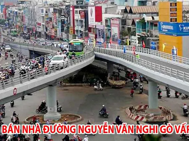 Bán nhà đường Nguyễn Văn Nghi Gò Vấp
