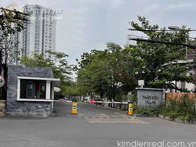 Bán Biệt Thự Khu Compound Thảo Điền Diện Tích Hơn 1000m2 Đất