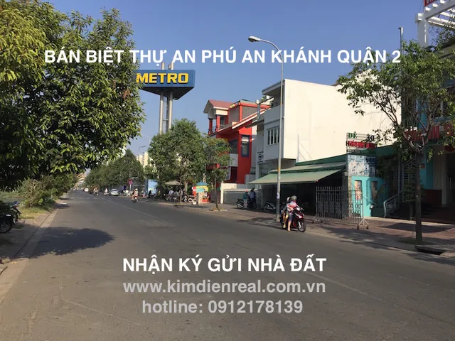 BÁN BIỆT THỰ MẶT TIỀN SONG HÀNH AN PHÚ AN KHÁNH QUẬN 2
