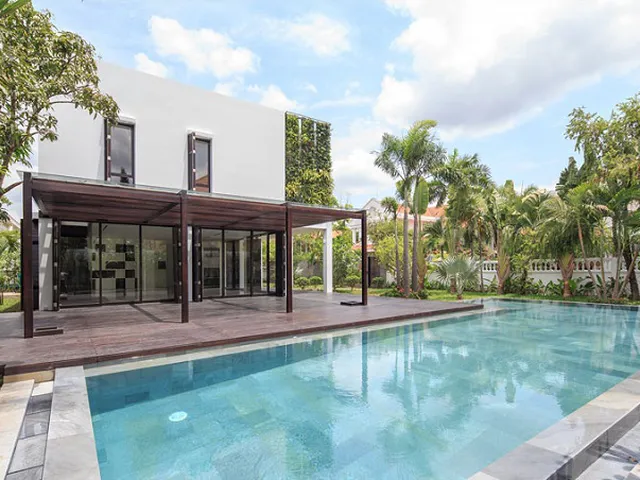 BÁN BIỆT THỰ THẢO ĐIỀN HỒ BƠI TUYỆT ĐẸP AN NINH