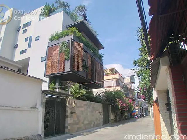 Bán Biệt Thự Thiết Kế Hiện Đại Quận 1