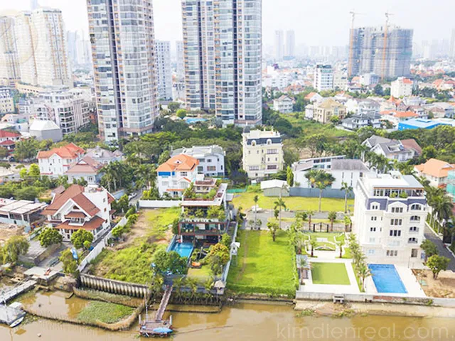 Bán Biệt Thự Trong Khu Có Bảo Vệ 24/7 Thảo Điền - Biệt Thự View Sông Sài Gòn