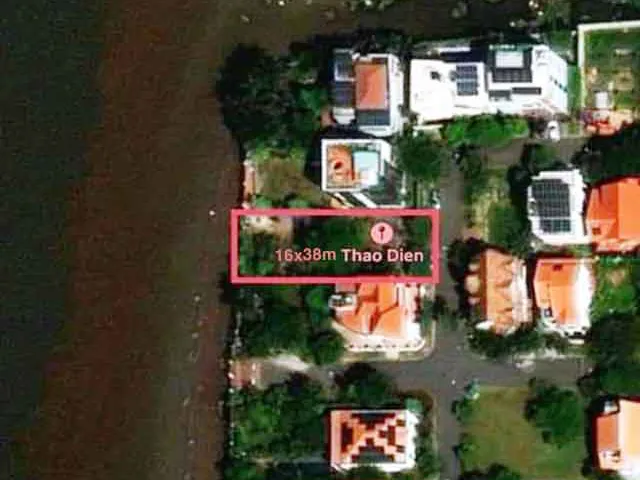 Bán Đất Mặt Sông Khu Biệt Thự Thảo Điền 2